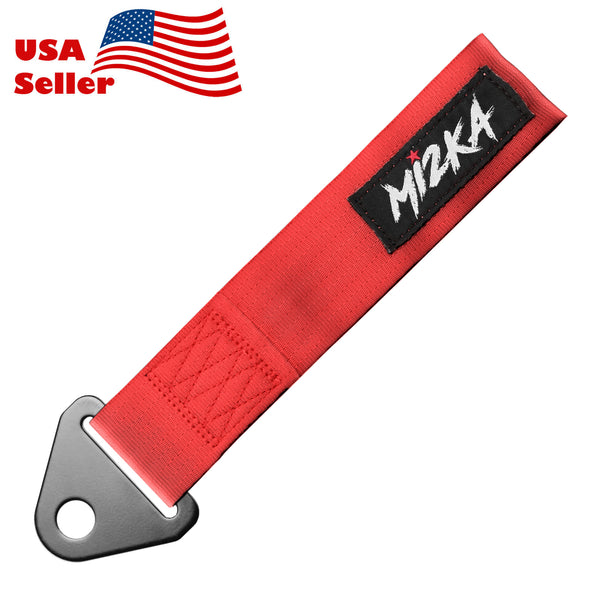 Universal High Strength Tow Strap (Black / Blue / Brown / Gray / Green / Orange / Pink / Purple / Red / Yellow)