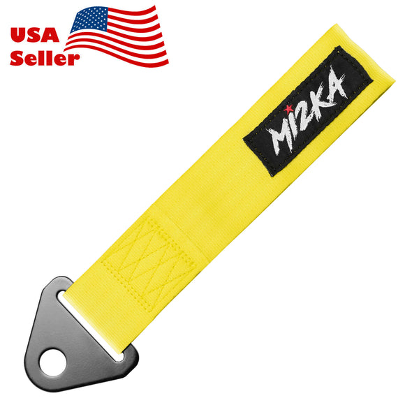 Universal High Strength Tow Strap (Black / Blue / Brown / Gray / Green / Orange / Pink / Purple / Red / Yellow)