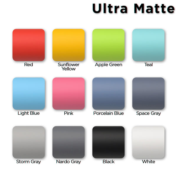 6pcs 4"x6" Ultra Matte GMC Emblem Overlay Vinyl Wrap