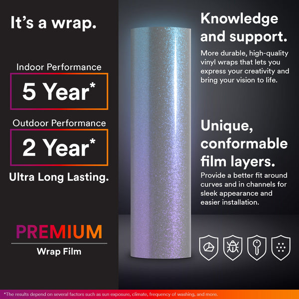 Galaxy Dust Gloss Purple Bronze Color Shift Vinyl Wrap