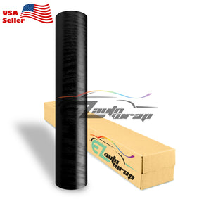 Wood Grain Textured Vinyl Black