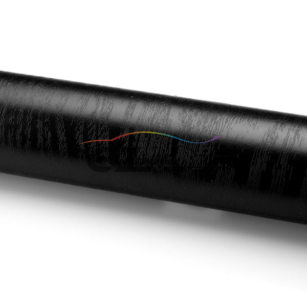 Wood Grain Textured Vinyl Black