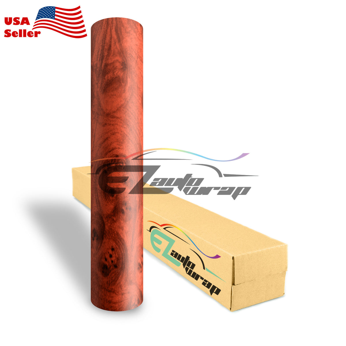 Wood Grain Textured Vinyl Bubinga #1303 – EzAuto Wrap