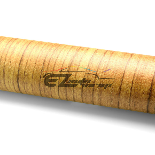 Wood Grain Textured Vinyl Teak #1536
