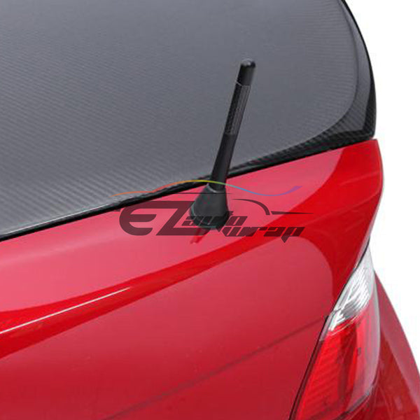 Universal 4.7" Aluminum Carbon Fiber Antenna (Black / Blue / Red / Silver)