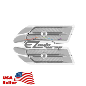 Universal ABS Silver Crystal Vents