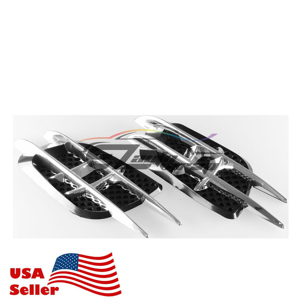 Universal Black Chrome Vents