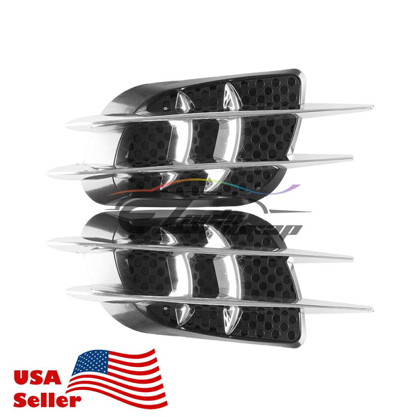 Universal Black Chrome Vents