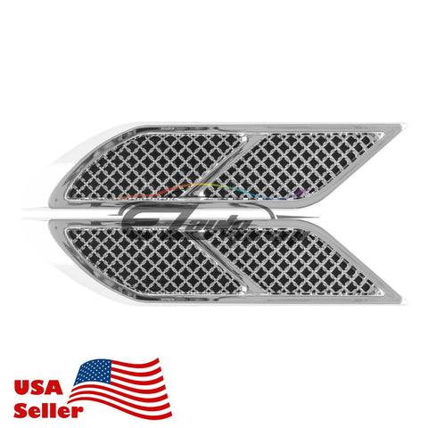 Universal ABS Chrome Vents