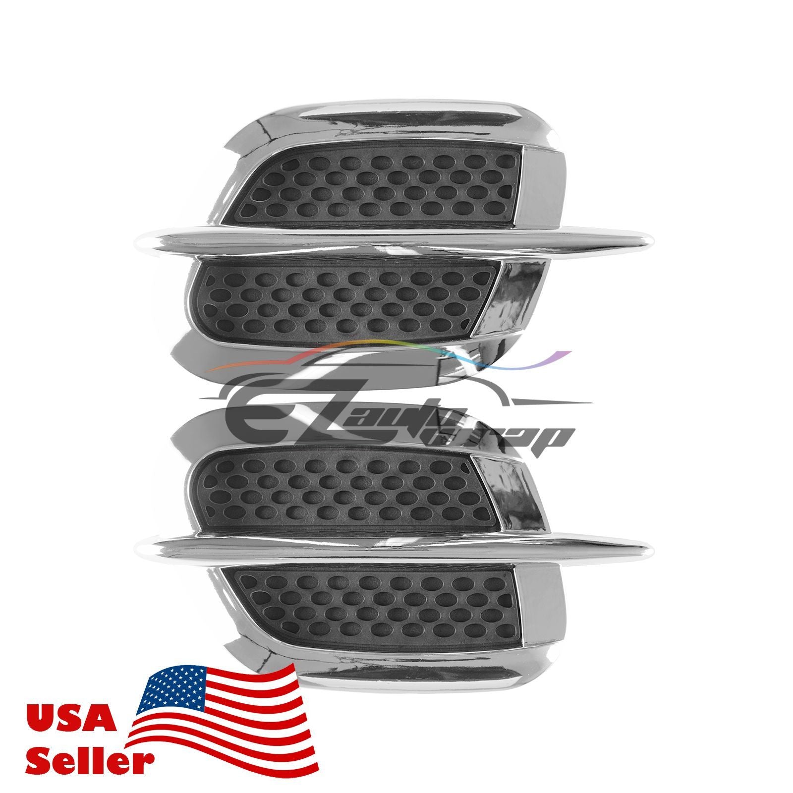 Universal ABS Chrome Vents