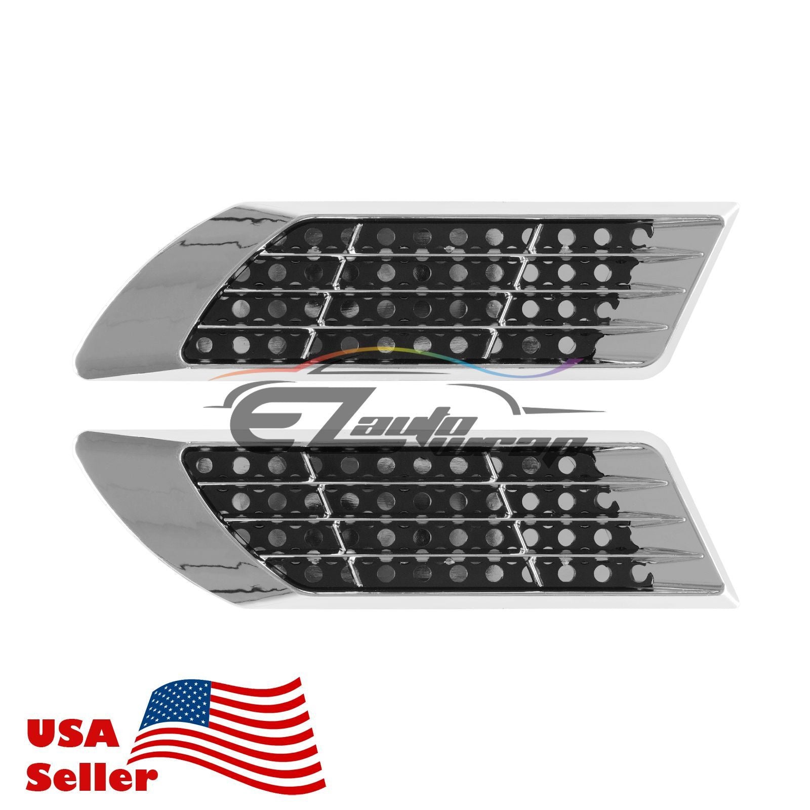 Universal ABS Chrome Vent