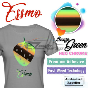 ESSMO™ Bronze Green Neo Chrome Heat Transfer Vinyl HTV NC03