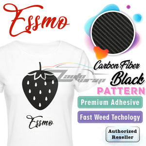 Essmo™ Black Carbon Fiber Heat Transfer Vinyl HTV SP29