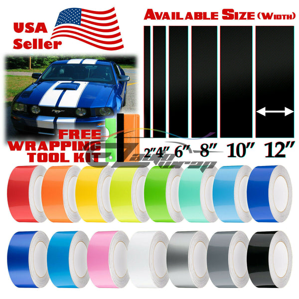 Racing Stripe Gloss 2" 4" 6" 8" 10" 12" / 25FT