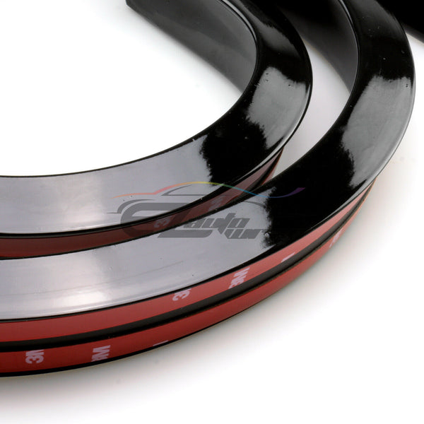 Gloss Black Rubber Rear Roof Trunk Spoiler Wing 5ft/60"
