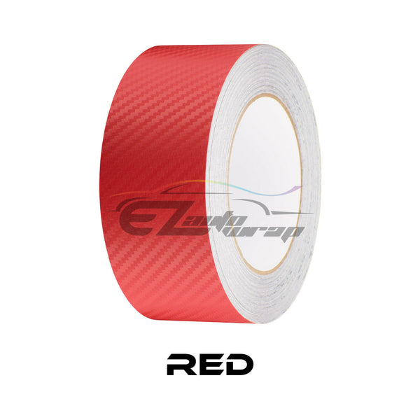 Racing Stripe 3D Carbon Fiber Matte 2" 4" 6" 8" 10" 12" / 25FT