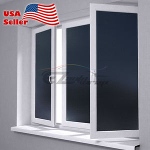 Frosted Black Glass Window Film