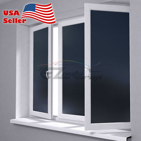 Frosted Black Glass Window Film
