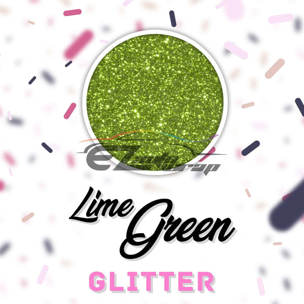 ESSMO™ Lime Green Glitter Sparkle Heat Transfer Vinyl HTV DG13