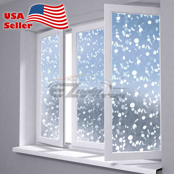 Frosted River Stone Glass Window Film 4002