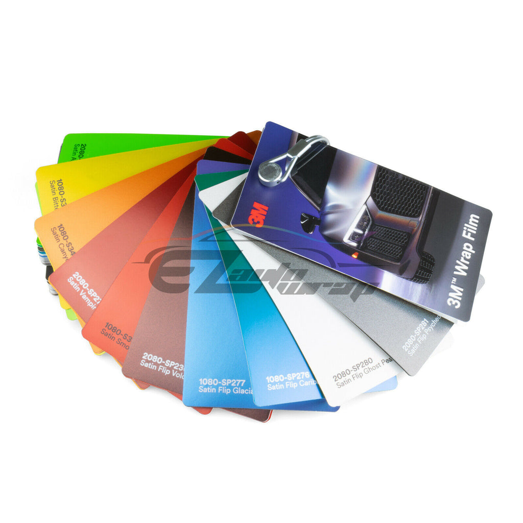 3M™ Wrap Film Series 2080 Sample Swatch Deck