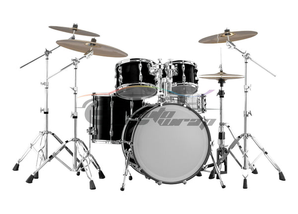 Drum Wrap Vinyl Kit Gloss Black