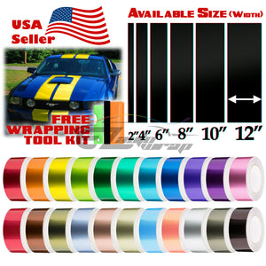 Racing Stripe Gloss Metallic 2" 4" 6" / 50FT