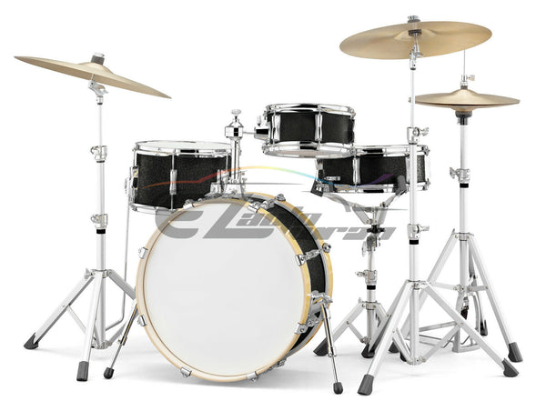Drum Wrap Vinyl Kit Matte Textured Black