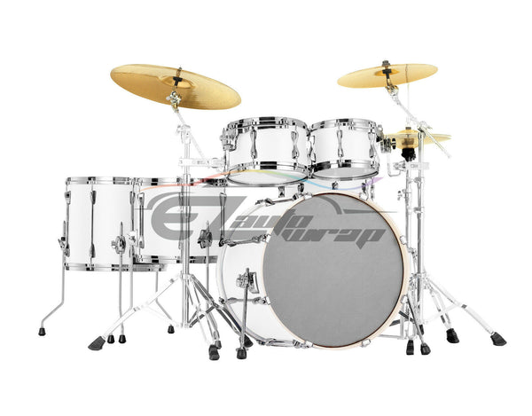 Drum Wrap Vinyl Kit Matte White