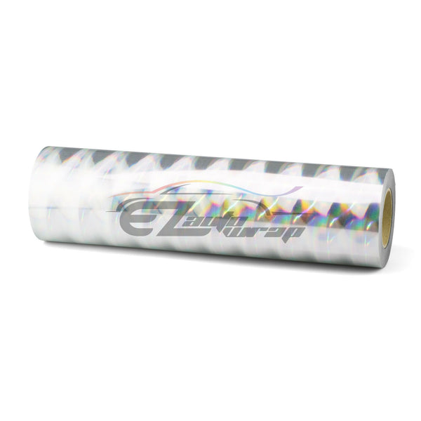 ESSMO™ Holographic Lightning Silver Pattern Heat Transfer Vinyl HTV SP13