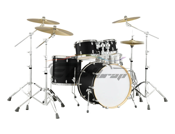 Drum Wrap Vinyl Kit Matte Black