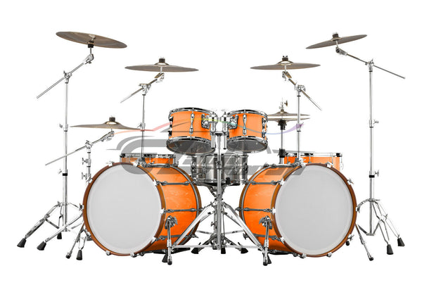Drum Wrap Vinyl Kit Gloss Orange
