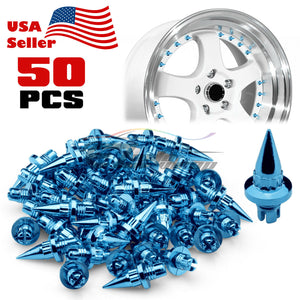 50pcs Spiked Wheel Rivets PC-WRL01 (Blue / Gold / Purple / Red / Silver)