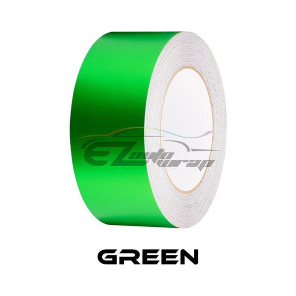 Racing Stripe Satin Chrome 2" 4" 6" 8" 10" 12" / 50FT