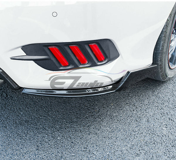 Carbon Fiber Rear Bumper Splitter 2016-2018 Honda Civic PC-C10BD27-CF