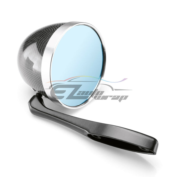Universal Real Carbon Fiber Hotrod Muscle Car Vintage Side Mirror Both Side PC-MI28 CF