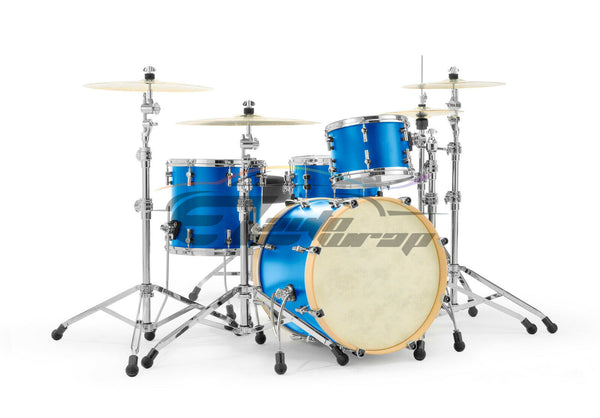 Drum Wrap Vinyl Kit Matte Metallic Blue
