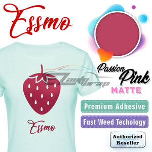 ESSMO™ Passion Pink Matte Solid Heat Transfer Vinyl HTV DP08