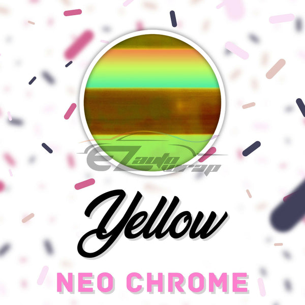 ESSMO™ Yellow Neo Chrome Heat Transfer Vinyl HTV NC02