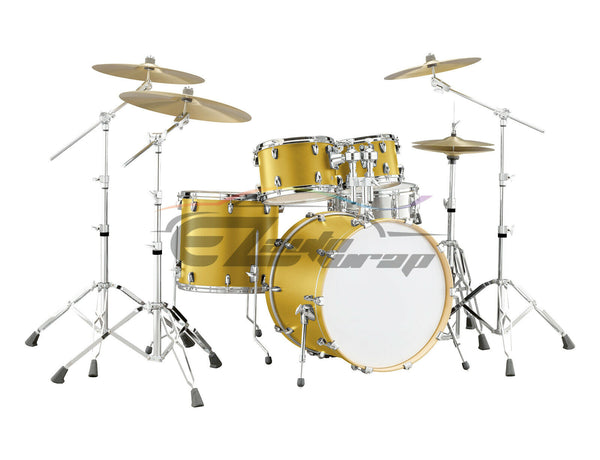 Drum Wrap Vinyl Kit Matte Gold