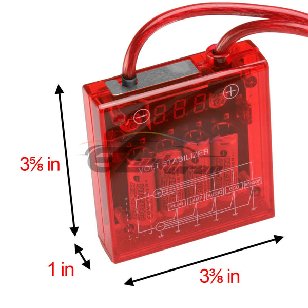 Universal Car Battery Voltage Stabilizer (Blue / Purple / Red / Yellow)