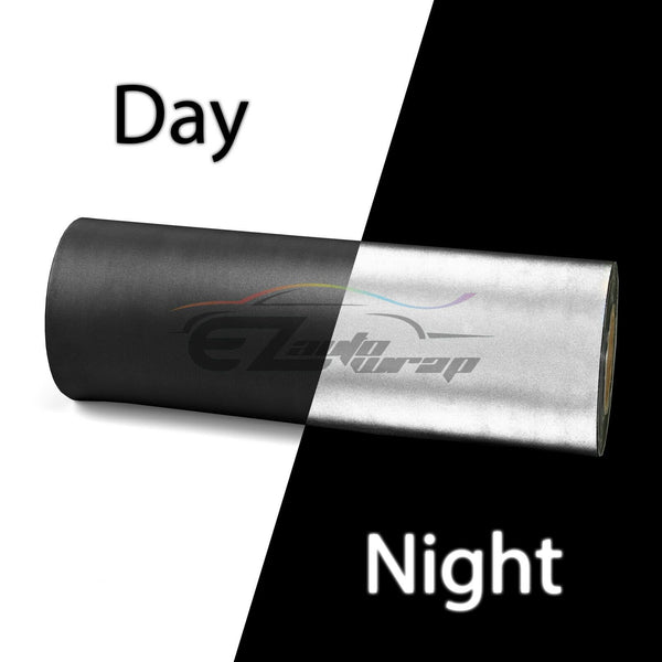 ESSMO™ Silver / White Reflective Heat Transfer Vinyl HTV RT03