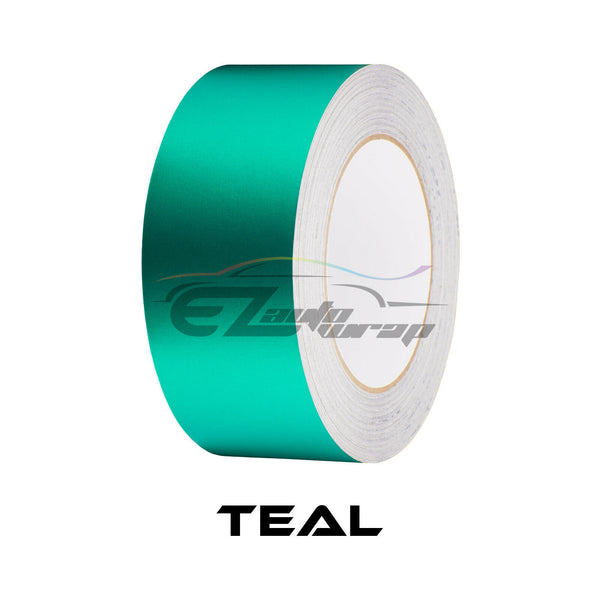 Racing Stripe Satin Chrome 2" 4" 6" 8" 10" 12" / 25FT