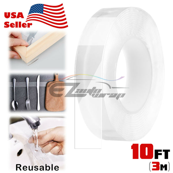 Nano Magic Double-Sided Tape Clear Washable Anti-Slip
