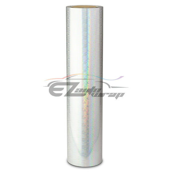 ESSMO™ Holographic Aluminum Silver Pattern Heat Transfer Vinyl HTV SP04