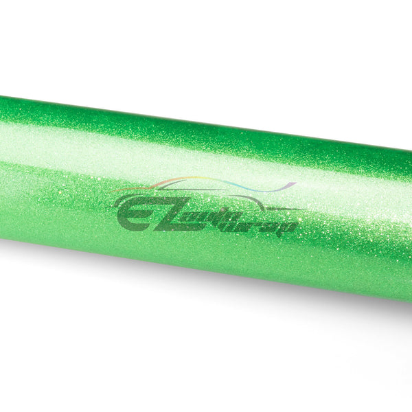 Drum Wrap Vinyl Kit Gloss Diamond Glitter Green