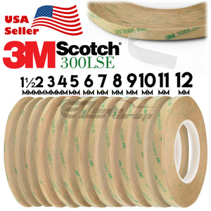 3M™ 300LSE Double Sided Clear Tape 55M 180FT Phone Screen LCD (1.5mm / 2mm / 3mm / 4mm / 5mm / 6mm / 7mm / 8mm / 9mm / 10mm / 11mm / 12mm)