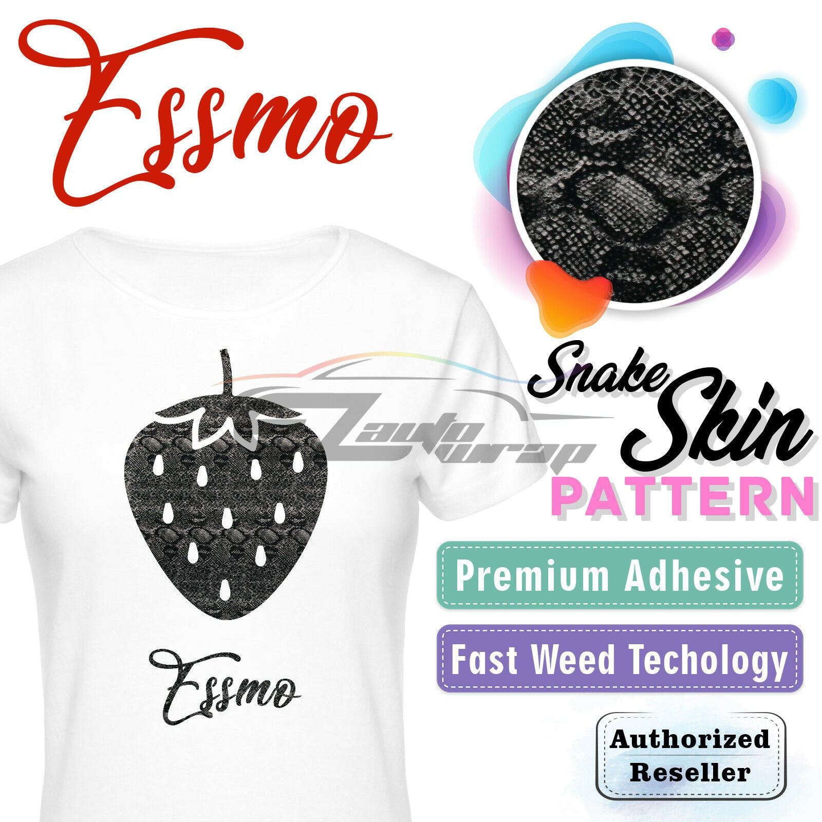 ESSMO™ Snake Skin Pattern Heat Transfer Vinyl HTV SP24