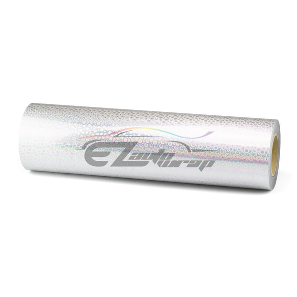 ESSMO™ Holographic Bubble Silver Pattern Heat Transfer Vinyl HTV SP06