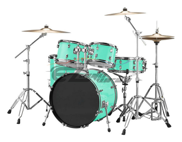 Drum Wrap Vinyl Kit Gloss Teal